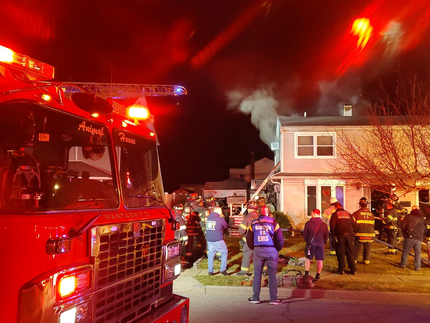 Wantagh Fire Department responds to Seaford house fire Herald
